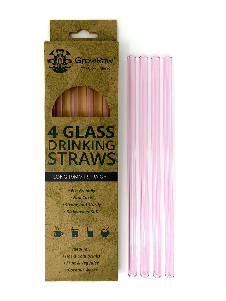 PINK GLASS STRAW - Pink Straws, Reusable Straws, Glass Straws, Eco  Friendly Straws, Smoothie Straws, Colored Straws